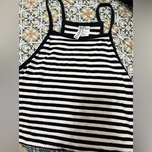 Black and White Tank